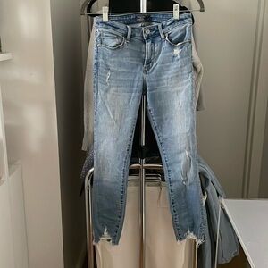Abercrombie & Fitch Harper Low Rise Ankle Jeans
